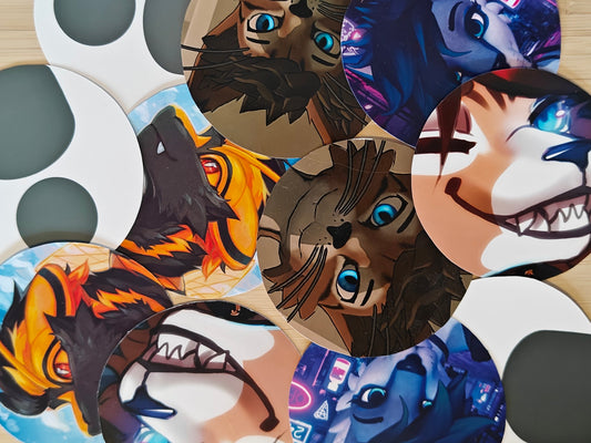 VR Convention Nameplate (Extra Profile Pictures)