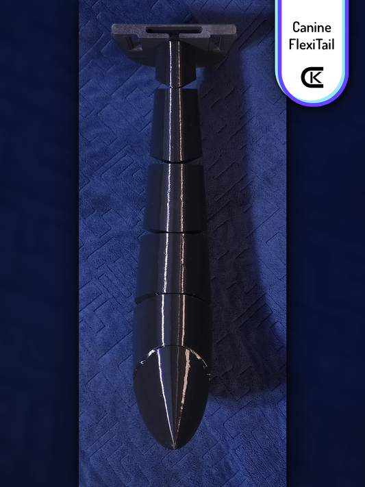 Top down view of a Canine FlexiTail