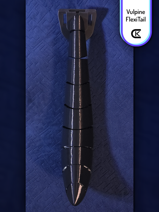 Top down view of a Vulpine FlexiTail