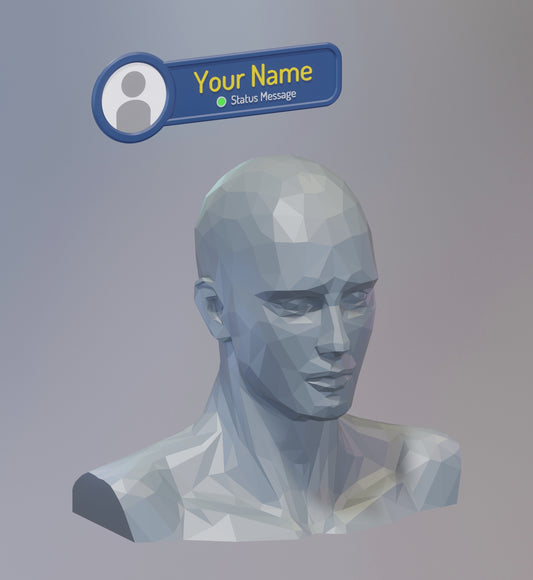 VR Convention Nameplate