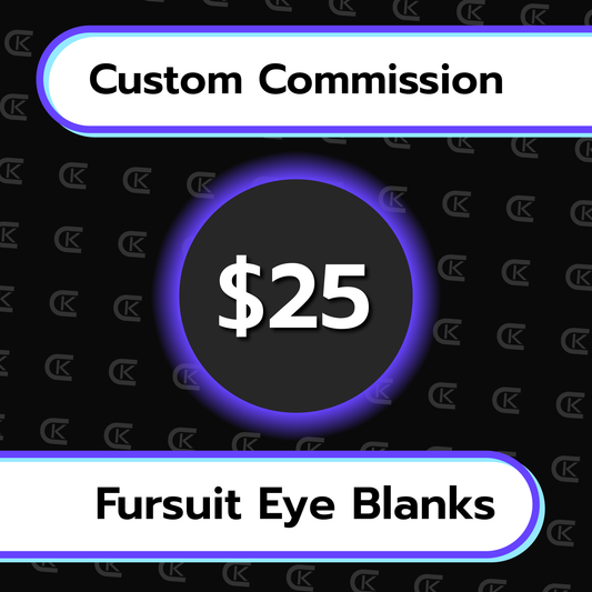 3D printed fursuit eyes custom commission