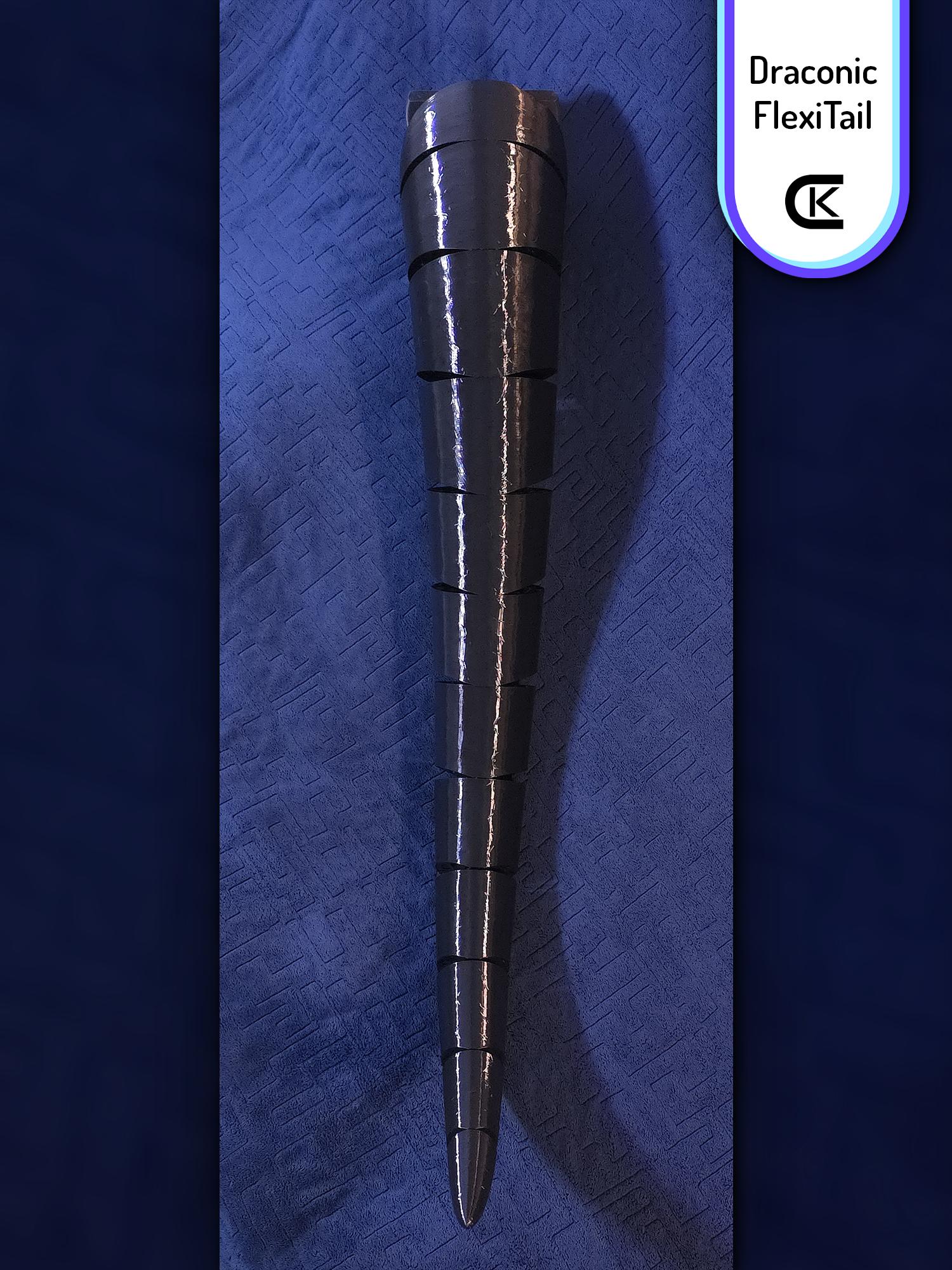 Top down view of a Draconic FlexiTail