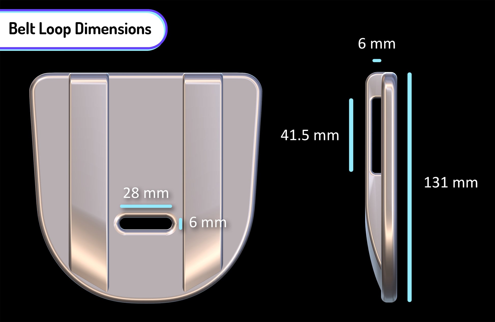 Schematic and dimensions for feline flexitail super motion fursuit tail base