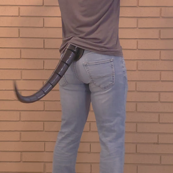 Demonstration of a wagging Reptilian FlexiTail