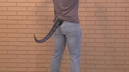 Demonstration of a wagging Reptilian FlexiTail