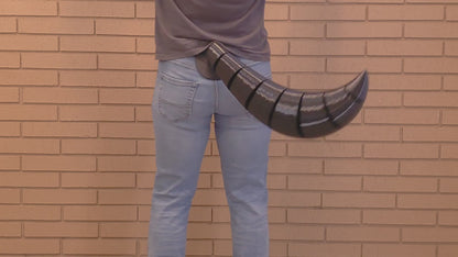 Demonstration of a wagging Vulpine FlexiTail