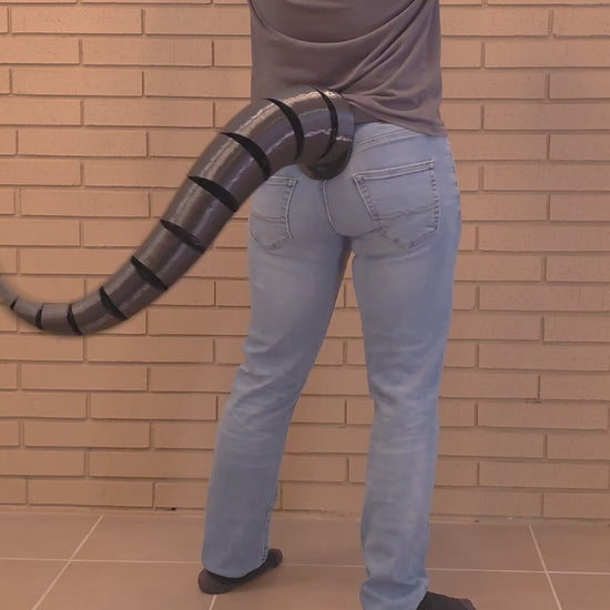 Demonstration of a wagging Draconic FlexiTail