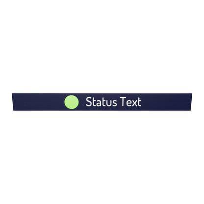 VR Convention Nameplate (Extra Statuses)