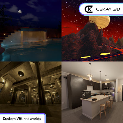 Custom VRChat Worlds